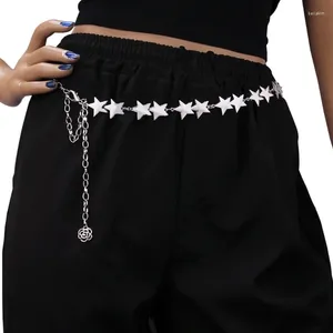 Riemen Vrouwelijke Body Chain Riem Elegante Ster Taille Decoratieve Broek Kettingen Jurk Accessoires Vrouwen Dropship