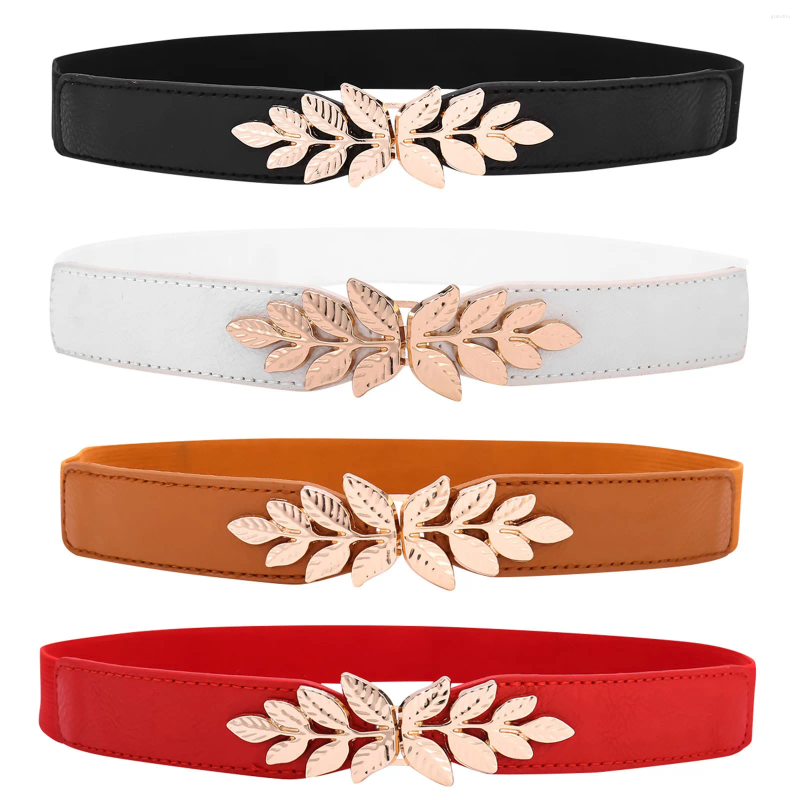 Belts Female High Quality For Women Fashion Waist Belt Narrow Stretch Dress Creative Design Cinturones Para Mujer