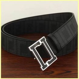 Cinturón de diseñador de moda cinturón para hombre cinturones de lujo para hombre cinturones de cintura con hebilla dorada y plateada para mujer cinturón de diseñador ancho 3,8 cm ceinture a rayas de doble cara AA