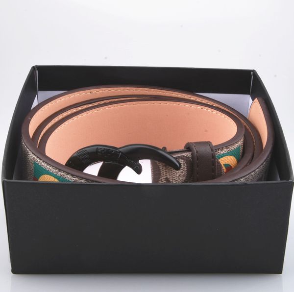 Cinturas para hombres Cinturón de diseño para mujeres 4.0 cm Cinturas de serpiente Snake Buckle Corturas de lujo de alta calidad Sport Bb Simon Belt Beins Beins Beistand With Box