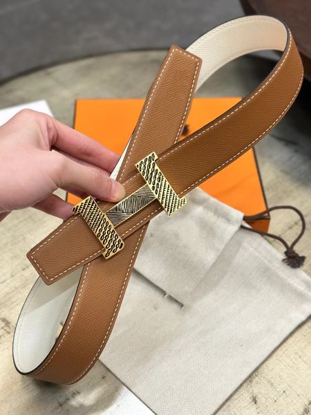 ceintures pour hommes designer classique mode affaires ceinture décontractée hommes en gros ceinture femmes ceintures en métal boucle en cuir largeur 3.2/3.8 cm
