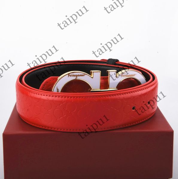 ceintures pour hommes de créateurs de femmes ceinture de 3,8 cm de largeur de largeur grande marque de boucle de boucle sincérité
