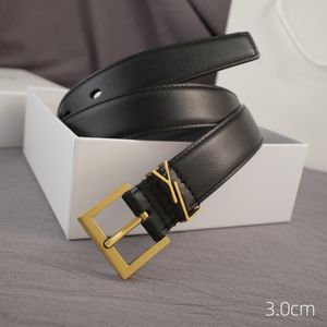 Riemen voor vrouwen ontwerper echte lederen luxe riem koehide hoogwaardige mannen riemen bronzen buckle tailleband cintura uomo breedte 3 cm