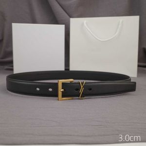 Ceintures pour femmes Designer en cuir véritable ceinture de luxe en cuir de vachette de haute qualité hommes boucle en bronze ceinture Cintura Uomo largeur 3cm8r91