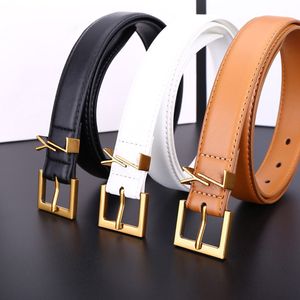 Riemen voor vrouwen ontwerper damesriem smal echte lederen letters y naald buckle mode mannen vrouw riemen ceinture luxe cintura uomo 8 kleuren optioneel