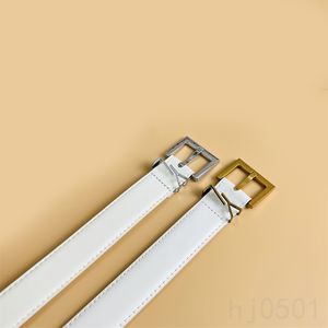 Ceintures pour femmes style occidental ceinture luxe extérieur tendance designer ceinture homme lisse aiguille boucle bronze Cintura Uomo ceinture classiques hj064 H4