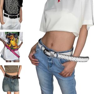 Ceintures fille goujons ceinture Cowgirl taille cloutée pour jean Dresse Club Bar DXAA