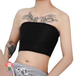 Ceintures HaleyChan Tomboy Trans Lesbienne Transgenre FTM Bustier Poitrine Binder Empêcher Nipple Slip Design Corset Soutien-Gorge Tube Top Espart264p