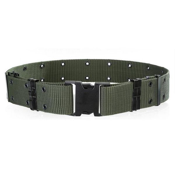 Ceintures de haute qualité en nylon boucle d'escalade mouvement extérieur camouflage armée vert pour hommes hommes FS0418