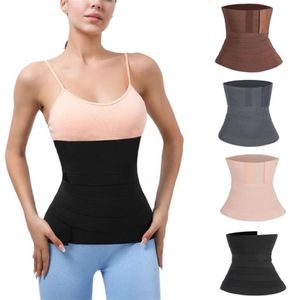 Ceintures Hirigin Bandage Wrap Taille Formateur Shapewear Sueur Sauna Tondeuse Ceinture Minceur Ventre Corps Shaper2086