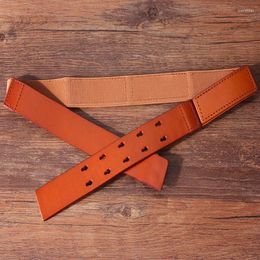 Cinturones Hongmioo 2022 diseñador mujer alta calidad moda femenina cinturón elástico para decoración