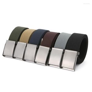 Riemen Iron Flap Buckle Belt European en Heren Army Fan Joker Leisure for Men Luxury Designer Brand