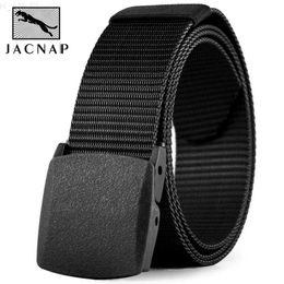 Gordels Jacnaip Mens Belt Tactical Military Survival Hoge kwaliteit Marine Corps Canvas Nylon Mens Luxury Belt GiftC240407