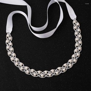 Ceintures JLZXSY Design perle perlée cristal strass chaîne ceinture de mariage ceinture de mariée pour les femmes demoiselles d'honneur robes de soirée de bal