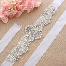 Riemen jlzxsy groothandel luxe verfraaide bruiloft en sjerpende strass kristal kralen formele bruidsbalk voor bruid