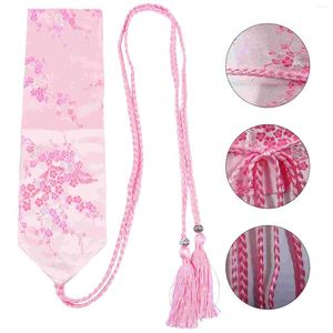 Ceintures Kimono Ceinture Ceinture Tissu Ethnique Taille Brodée Gland Bande Pour Ceinture Miss