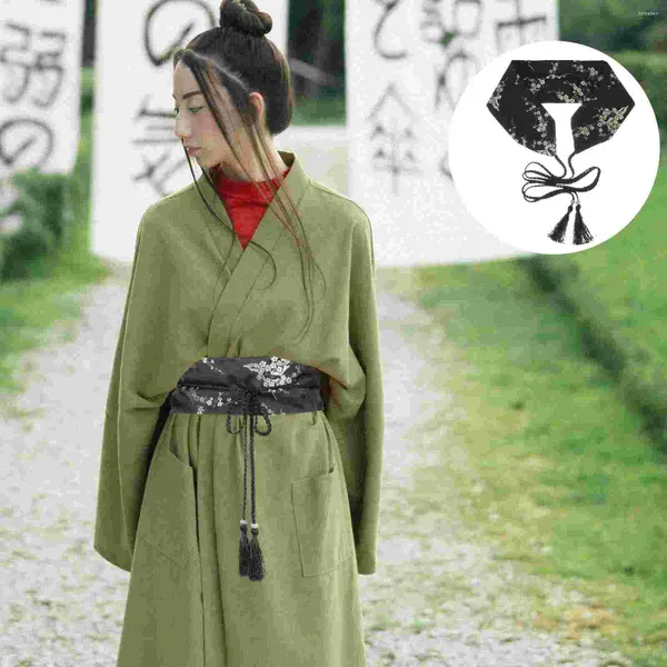 Cinturones Kimono Faja Cinturón Para Mujer Bordado Decorar Cintura Tejido Ropa Bandas Señorita Japonesa