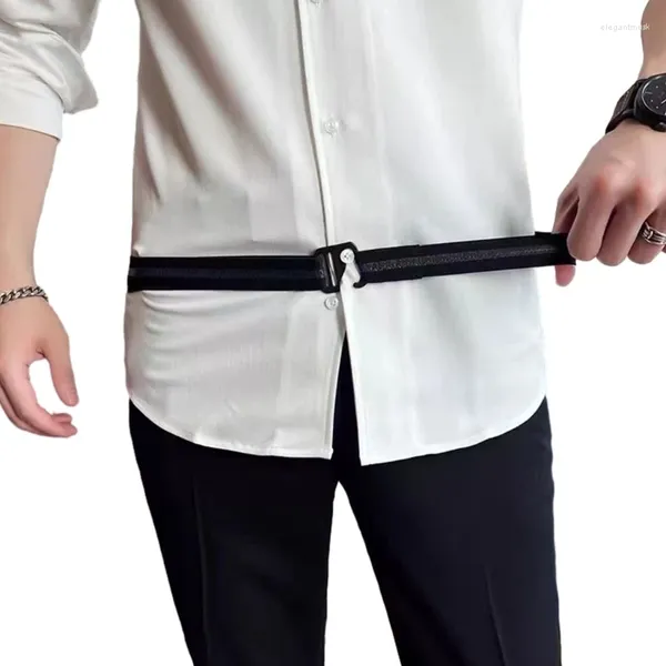 Cinturones de la camisa de sujeción del gancho de cinturón fijo para adultos cañas de cinta casual suéter