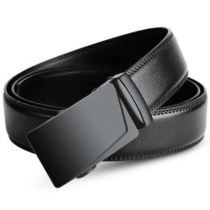 Ceintures longues grande taille 130 140 150 160 180cm ceinture en cuir pour hommes femmes unisexe noir ceinture automatique 2024 Q240401