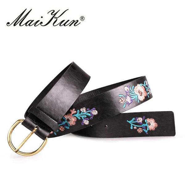 Ceintures Maikun Femmes Vintage Brodé Ceinture Femme Q240401