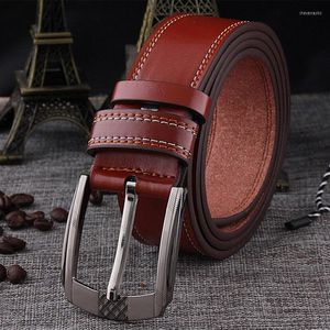 Ceinture mande ceinture double voiture ligne vintage pantalon ceinture en alliage de haute qualité