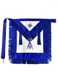 Ceintures maître maçon maçonnique tablier bleu lodge ample en cuir carré boussole pour masonbelts emel224106976