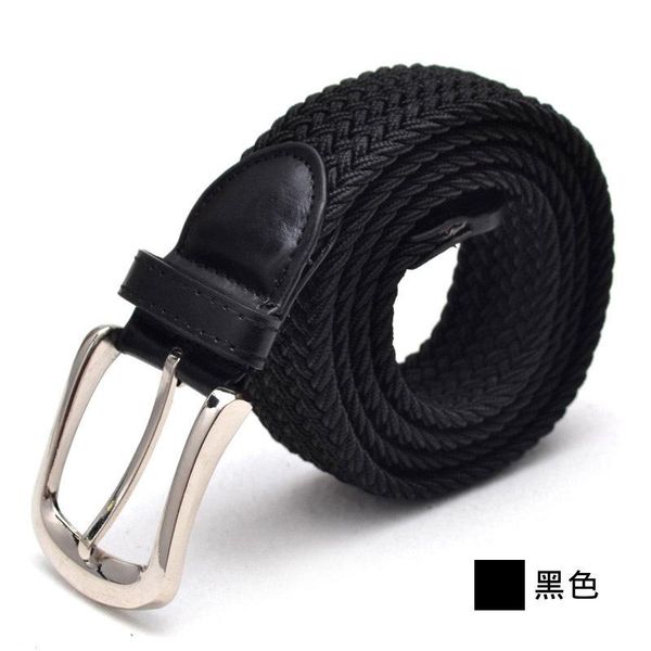 Cinturones de lona para hombres y mujeres, cinturón elástico trenzado, pantalones de golf, cinturones, cinturones