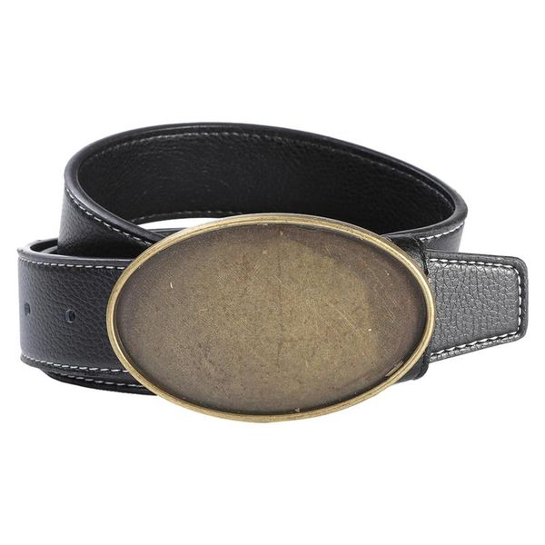 Ceintures Ceinture Homme Cuir PU Style Rétro Avec Boucle Ceinture Ceinture Cadeau Réglable Western Cowboy Pour Travail Décontracté Jeans Mari SonBelts