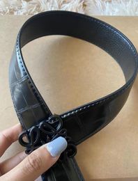 Ceintures pour hommes et femmes décontractés de ceinture de ceinture marque positive négativement accessoires décoratifs rétro de mode disponibles à côté