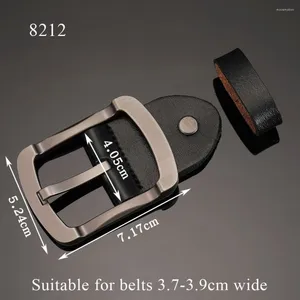 Ceintures de ceinture pour hommes en cuir de ceinture