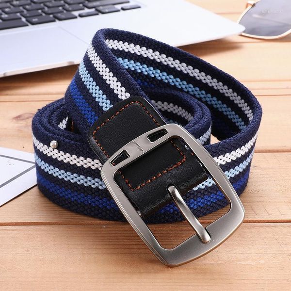 Ceintures Hommes Femmes Casual Tricoté Ceinture Tissé Toile Extensible Tressé Stretch Plaine Sangle Ceinture Ceinture Ceinture JeansCeintures Emel22