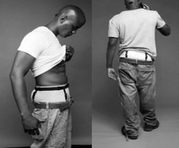 Cinturones para hombres Cinturón de cintura de nylon elástico para mujer con medias de calcetines de lámpara Pantalones de jeans correas de soporte de jeans Clamp1021393