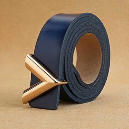 Riemen Nieuwe designer riem voor mannen Women Luxe brief Gladde Buckle Cowskin Belt Alloy V Bucle Taille Belts Women Belts GiftistBand G230207