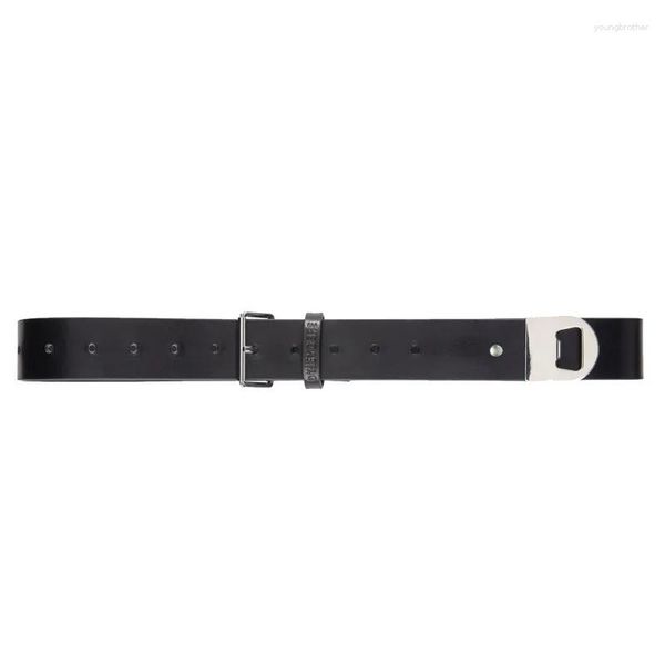 Cinturones Nicho Diseño de moda Abrebotellas Cinturón de cuero Único Hombres / Mujeres Dark Wind Ins Tide Accesorios de marca