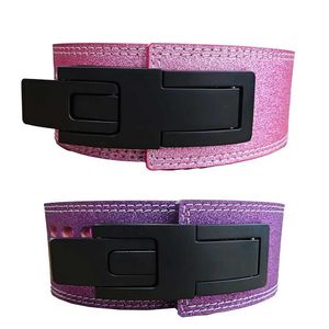 Riemen Roze Sparkling Cowboy Gewichthefgordel Fitnessriem Sterkte Gewichtheffen en fitness Tailleondersteuning voor dames en heren Taillebescherming Q240401