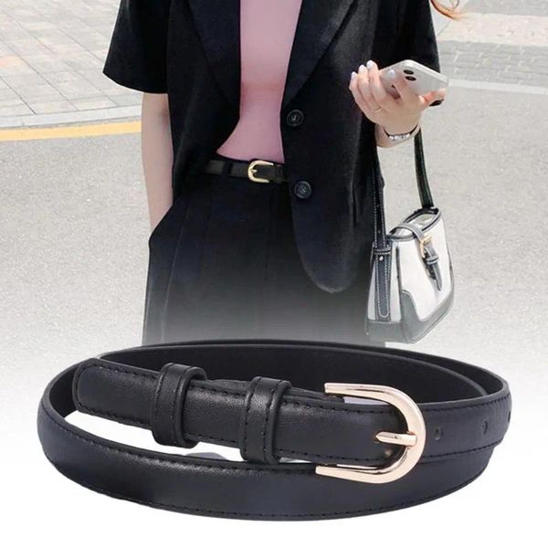 Ceintures Pu Leather ceinture double face Disponible Pull de mode pour femmes avec accessoires Luxury Shirt Small Bra C9v8