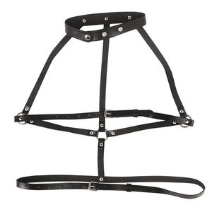 Riemen punk body taille kabelboom riem mode zwart snap buckle choker strappy accessoires sieraden voor vrouwen en meisjes 964ABELTS