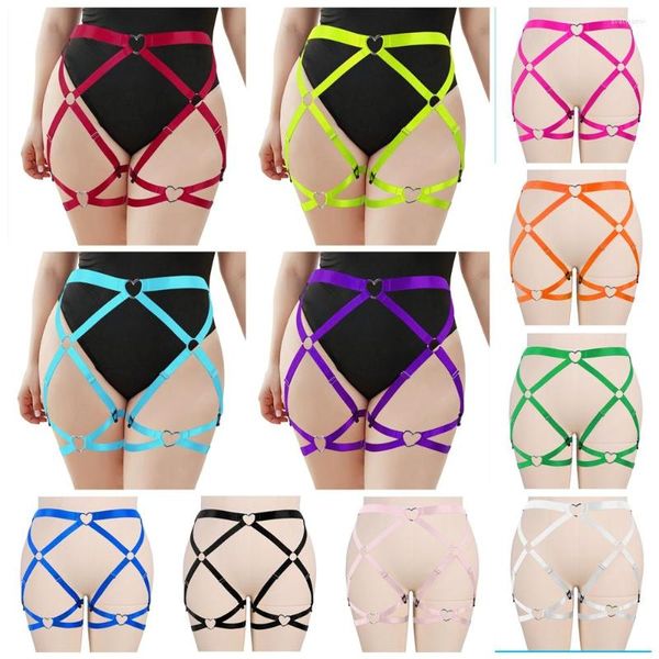 Ceintures Punk gros seins femmes ceinture harnais Sexy grande Lingerie Goth épée dodue joint torique bas corps décoration jarretelle jarretière