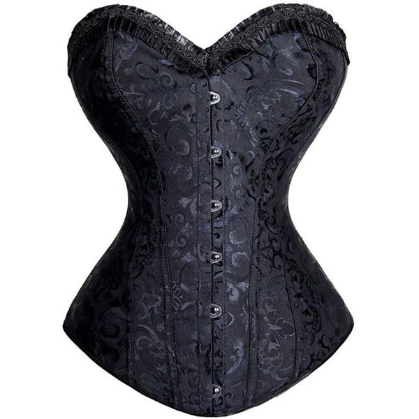 Ceintures Rétro Corset Abdomen Soutien Collants Corsets Bustiers Floral Tops Pour Femmes Vintage Sexy Gothique Q5WEBelts