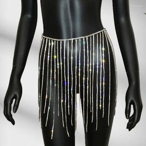 Riemen Strass Fringe Riem Rok Kristal Kwastje Buikdans Keten Body Groothandel