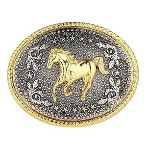 Ceintures Rodeo Oval Floral Animal Horse Racing Ceinture Boucle Hommes Western Cowboy