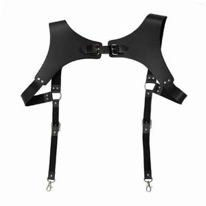Cinturones Cinturón resistente Tirantes de bondage de cuero para hombres Ropa sexual Vestido de uso alternativo