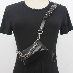 Riemen SeEBeautiful Metal Chain Pin Buckle Pu Leather Small Bag Taill Belt All Match Women Summer 2022 Fashion Tide Q099