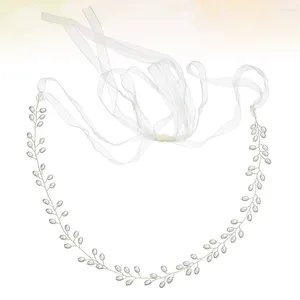 Ceintures de robe de mariée simple de perle accessoire de mariée belle chaîne de taille de mode à ceinture (dorée)