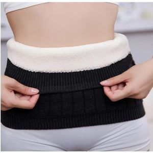 Cinturones Calentador de cintura suave Soporte elástico térmico Cómodo soporte para espalda Carpeta de riñón Cinturón lumbar Fitness