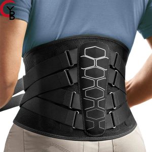 Cinturones cinturones deportivos, abrazadera de espalda baja, cinturones de soporte lumbar, diseño ergonómico, adecuado para discos herniados, ciática para hombres de edad