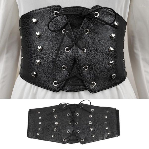 Ceintures de ceinture extensible pour femmes, ceinture de Banquet avec corde à nouer soi-même, corset large pour manteau