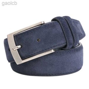 Ceintures Style Welour ceinture en cuir véritable jean ceinture en cuir hommes ceintures de luxe ceinture en daim ldd240313