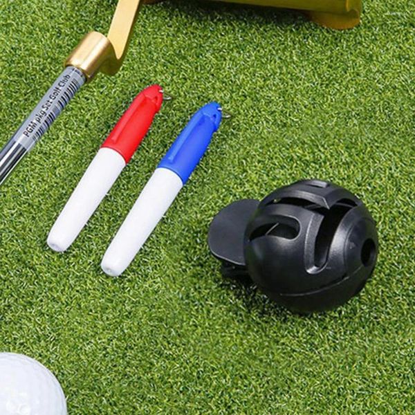 Marcas de alineación de la plantilla de cinturones Marcado de dos lados Dibujo de golf Dibujo de entrenamiento portátiles accesorios deportivos