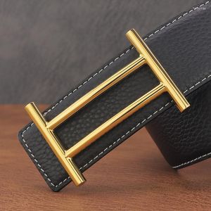 Riemen topkwaliteit koper dia gesper ontwerper mannen vol graan lederen luxe taille band 3,8 cm brede mode taille waistbanbelts fred22